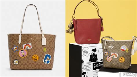 coach x peanuts disney.